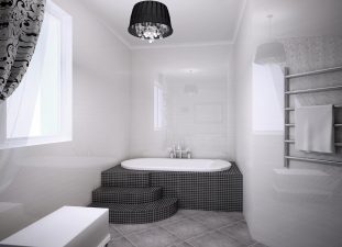 Ванная комната в стиле Ар-Деко